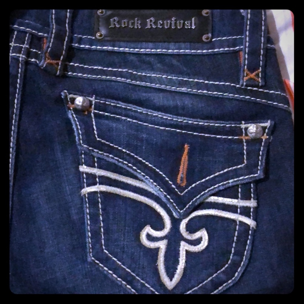 Rock Revival Jeans Dark Wash